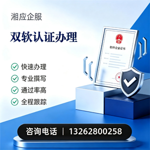 宁德双软认证申报服务